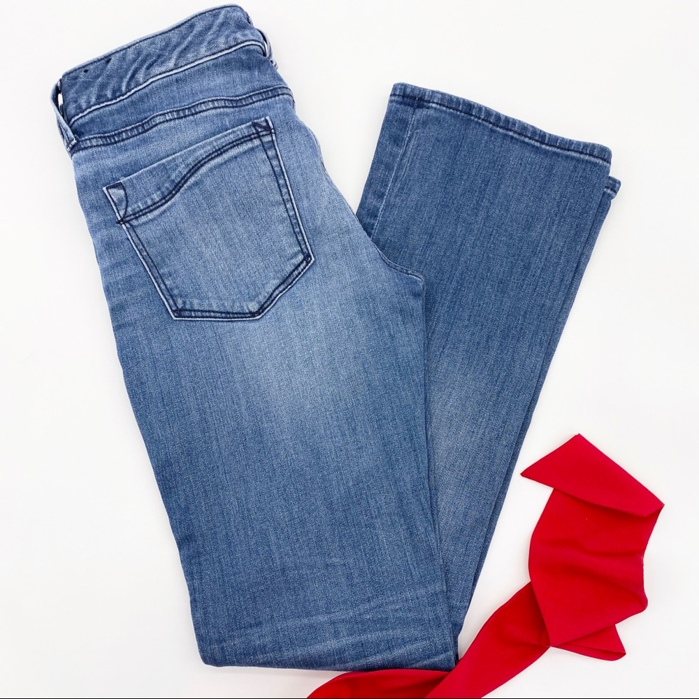 Express Barely Boot Low Rise Stella Jeans Denim 4S